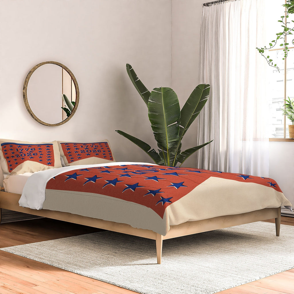 DENY Designs Star Banner Comforter