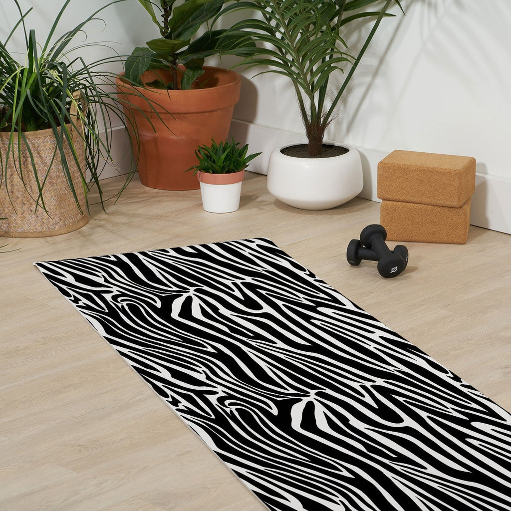 Jennifer Labre Wild Zebra Yoga Mat