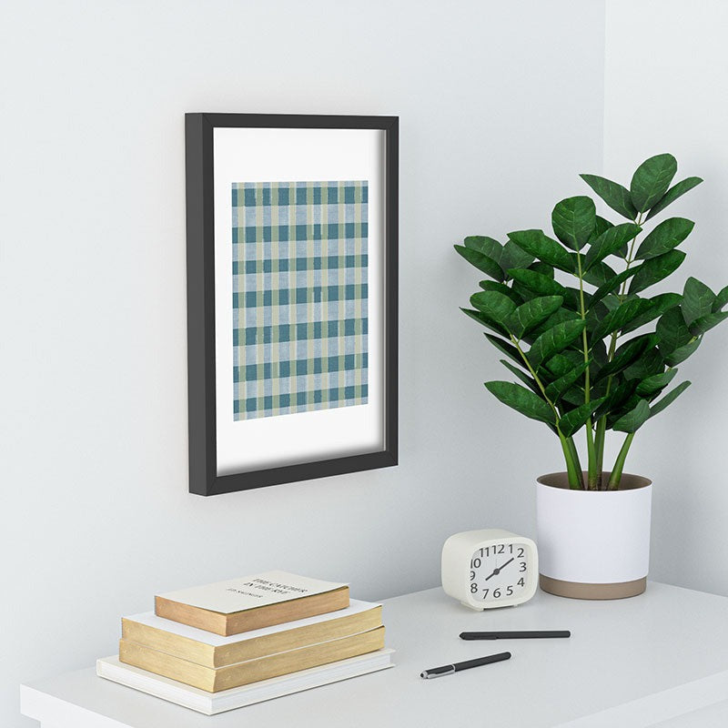 Marta Barragan Camarasa Country Style Checks Recessed Framing Rectangle