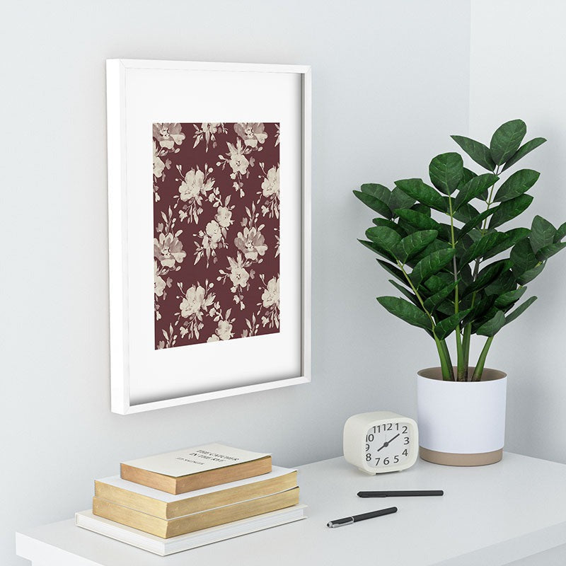 Marta Barragan Camarasa Antique Petal Romance Recessed Framing Rectangle