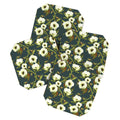 ThirtyOne Illustrations Circa in Olive Coaster Set
