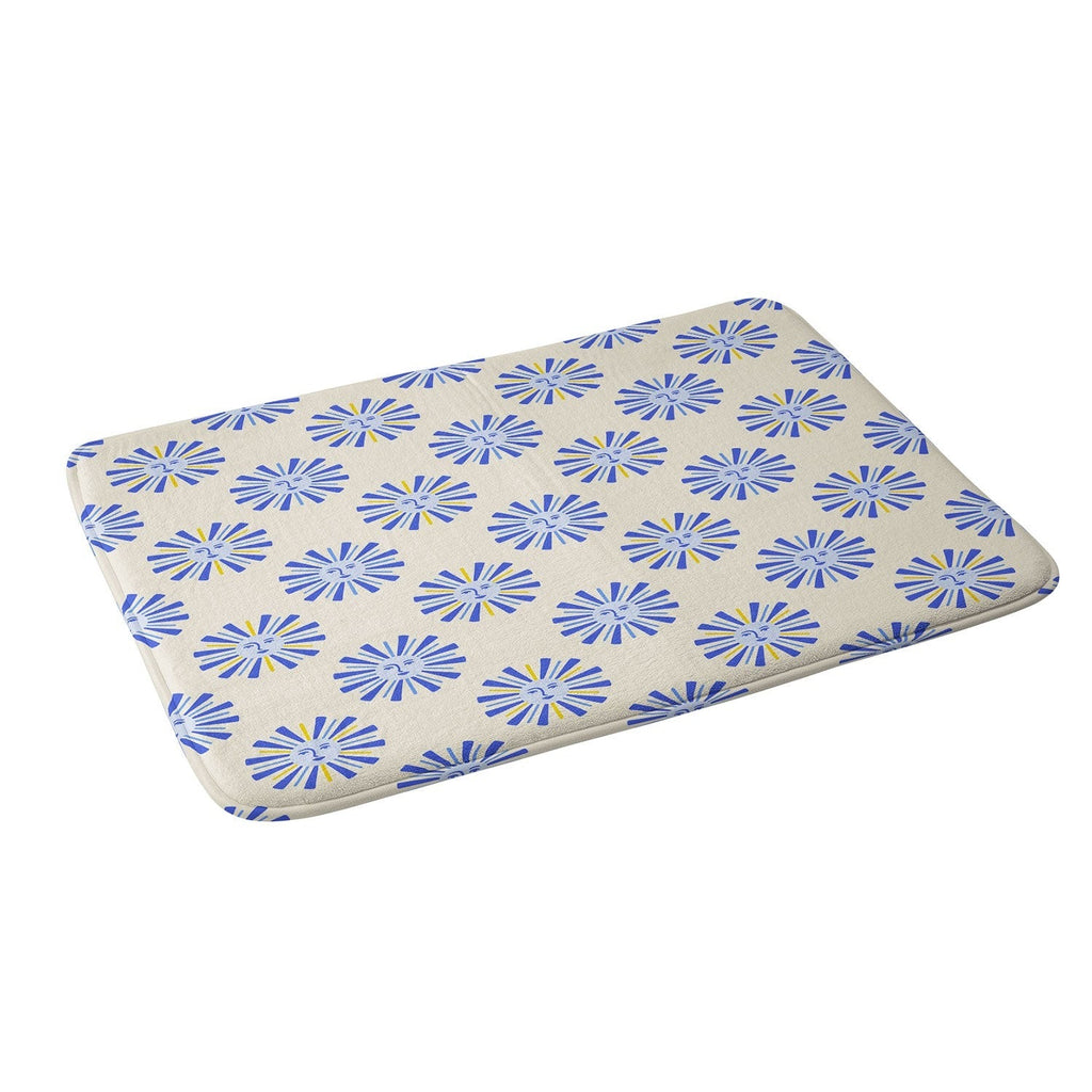 Design by Spark Dolce Vita Radial Sun Memory Foam Bath Mat