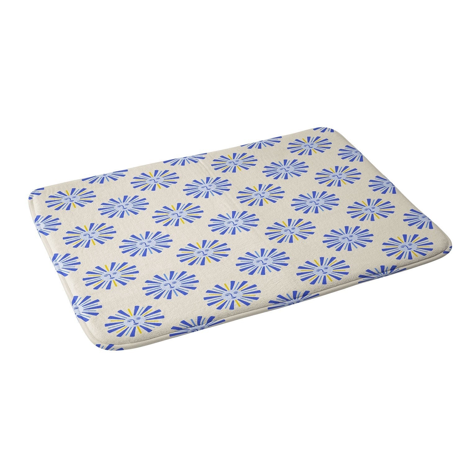 Design by Spark Dolce Vita Radial Sun Memory Foam Bath Mat