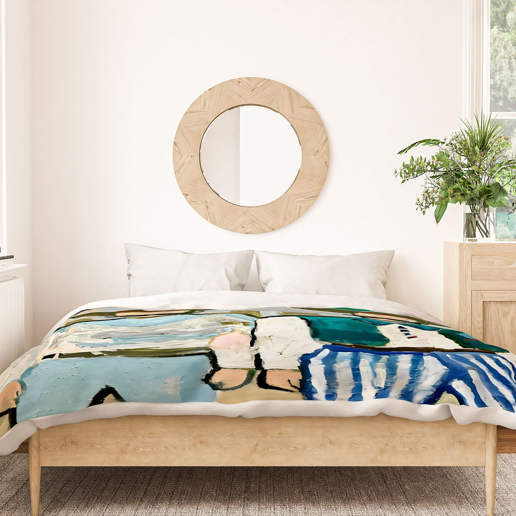 83 Oranges Side By Side Cowboy Edition Duvet Cover