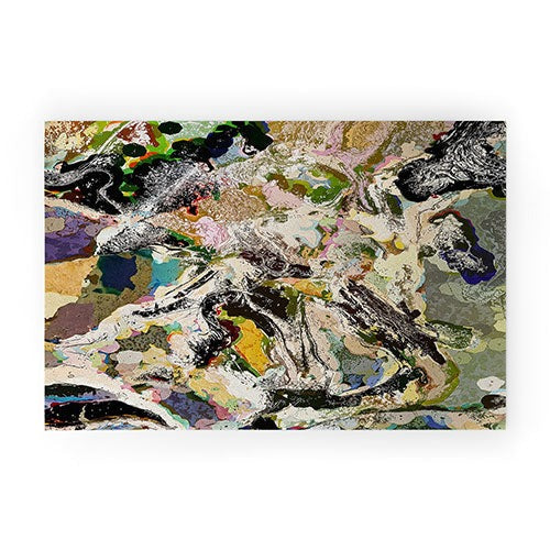 83 Oranges Echoes Beneath the Surface Welcome Mat