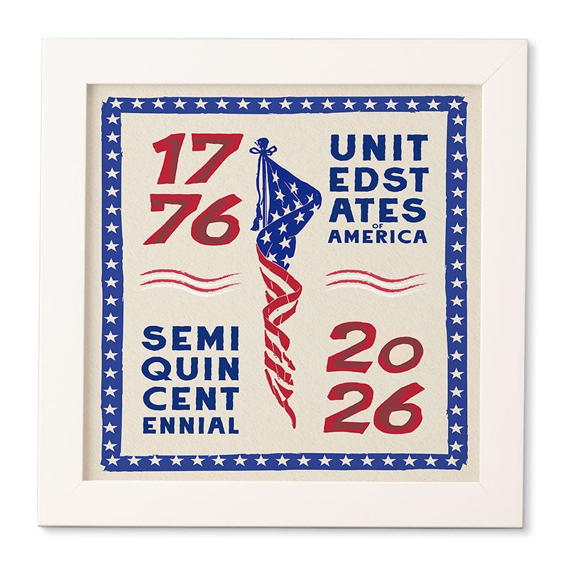 DENY Designs Retro 76 26 Framed Wall Art