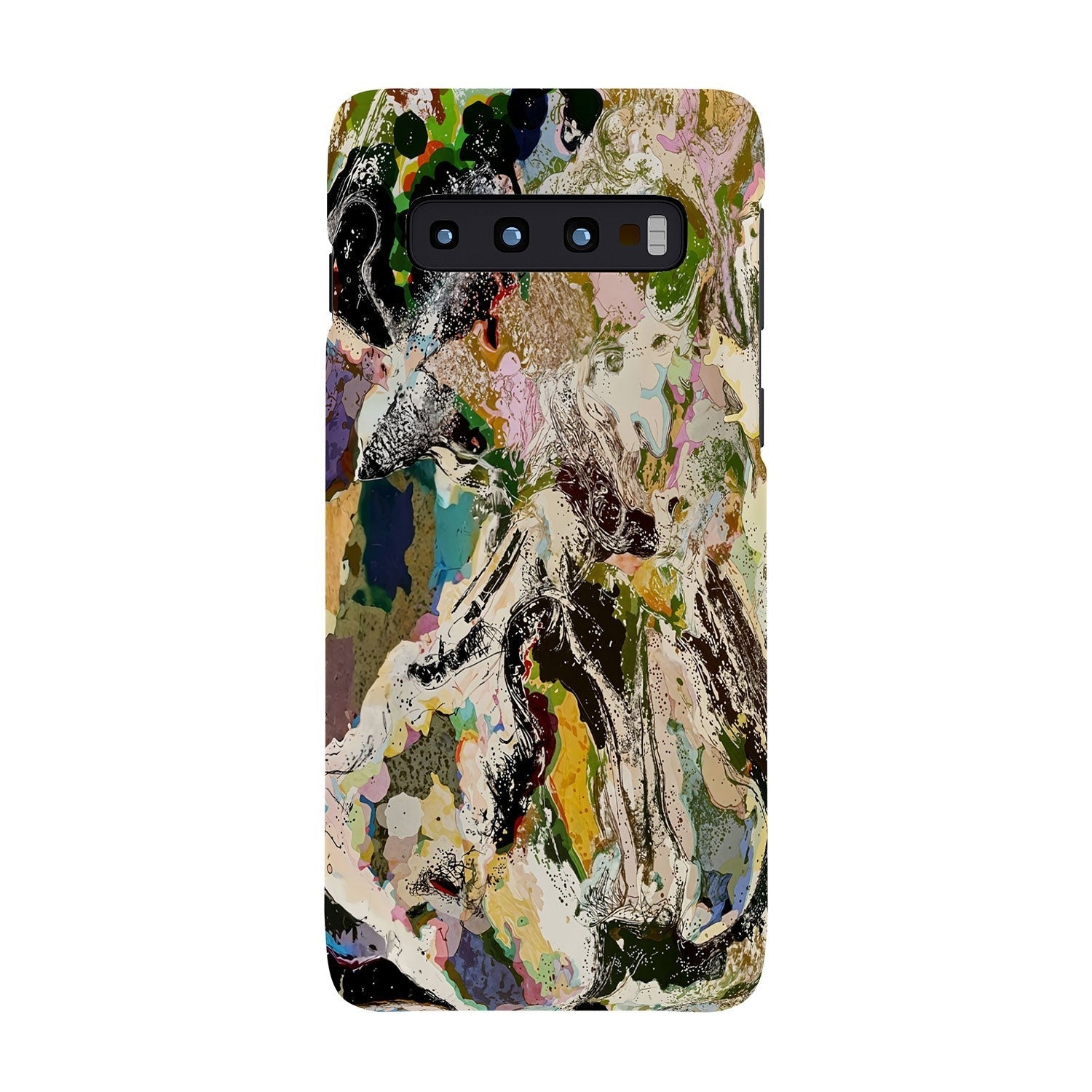 83 Oranges Echoes Beneath the Surface Phone Case