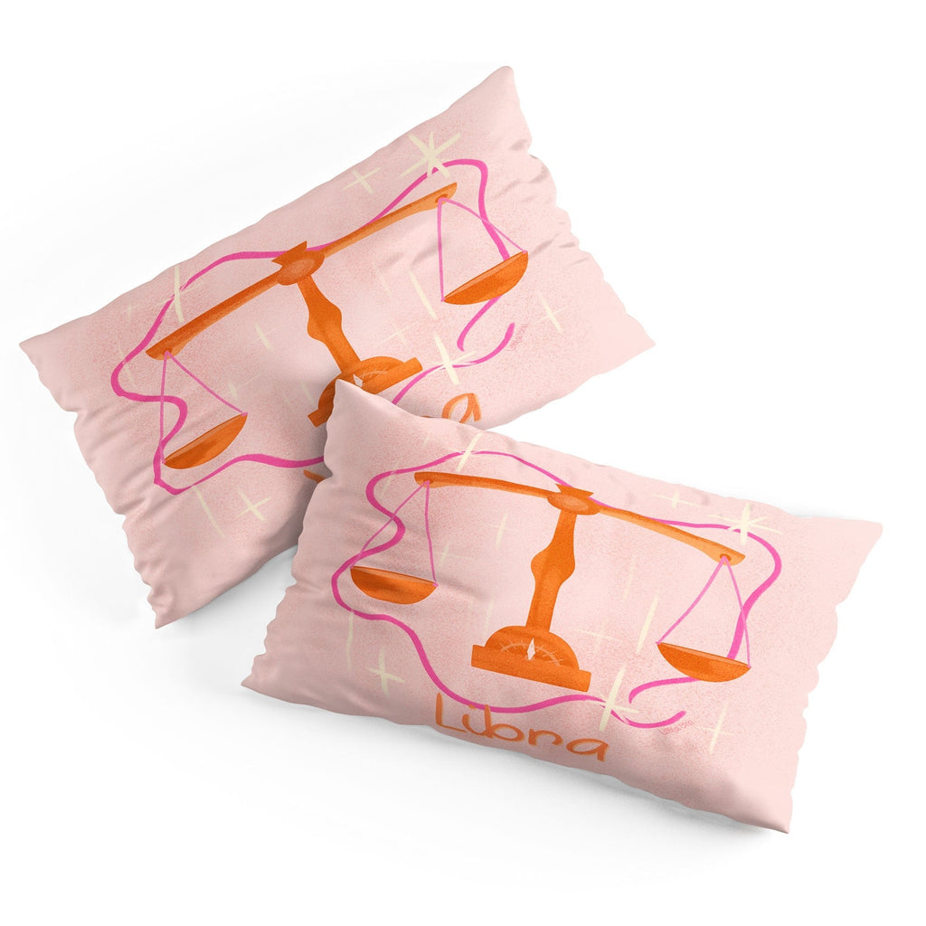 Little Om Zodiac Signs Libra Pillow Shams