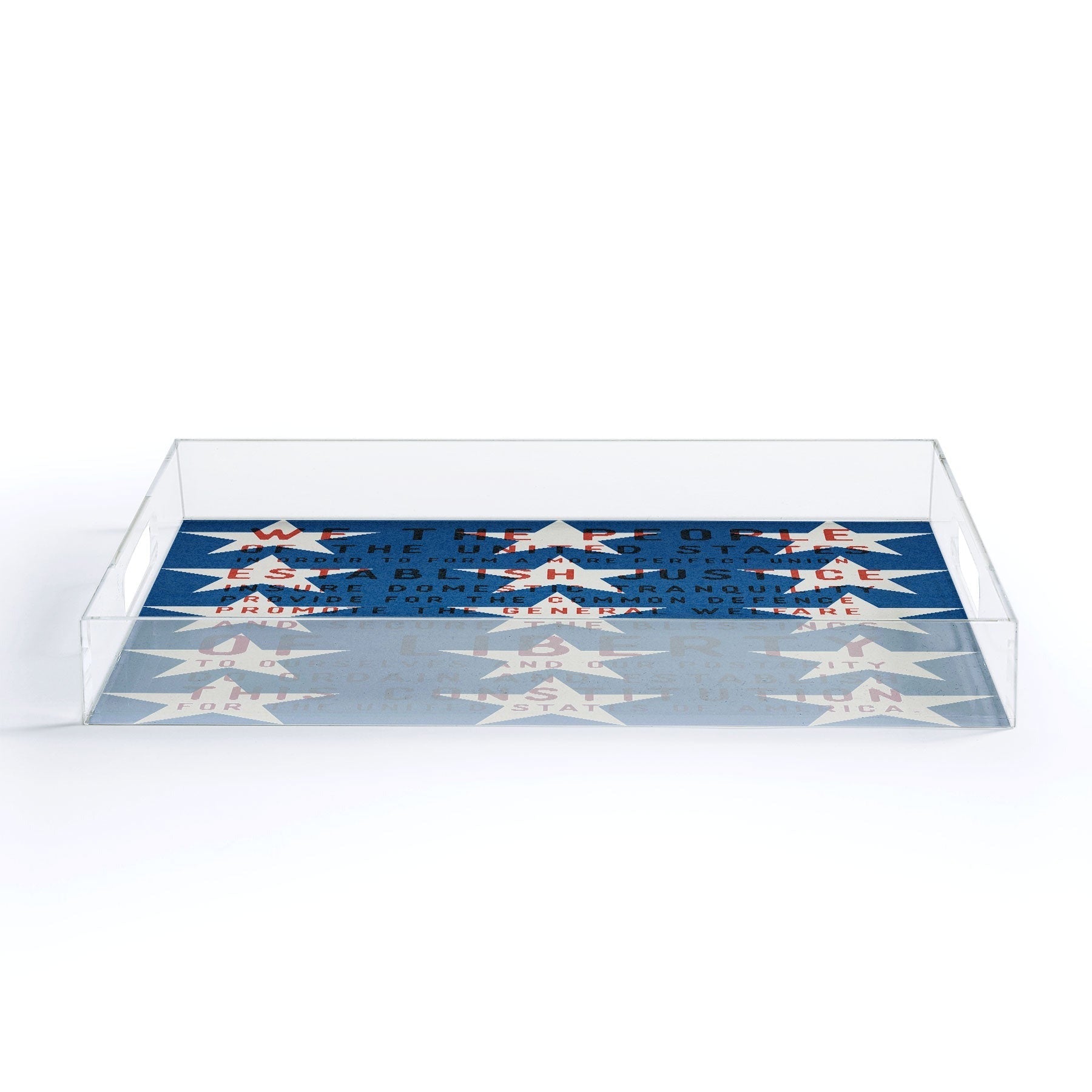 DENY Designs Starred Preamble Acrylic Tray