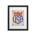 DENY Designs Made in USA Framed Art Print