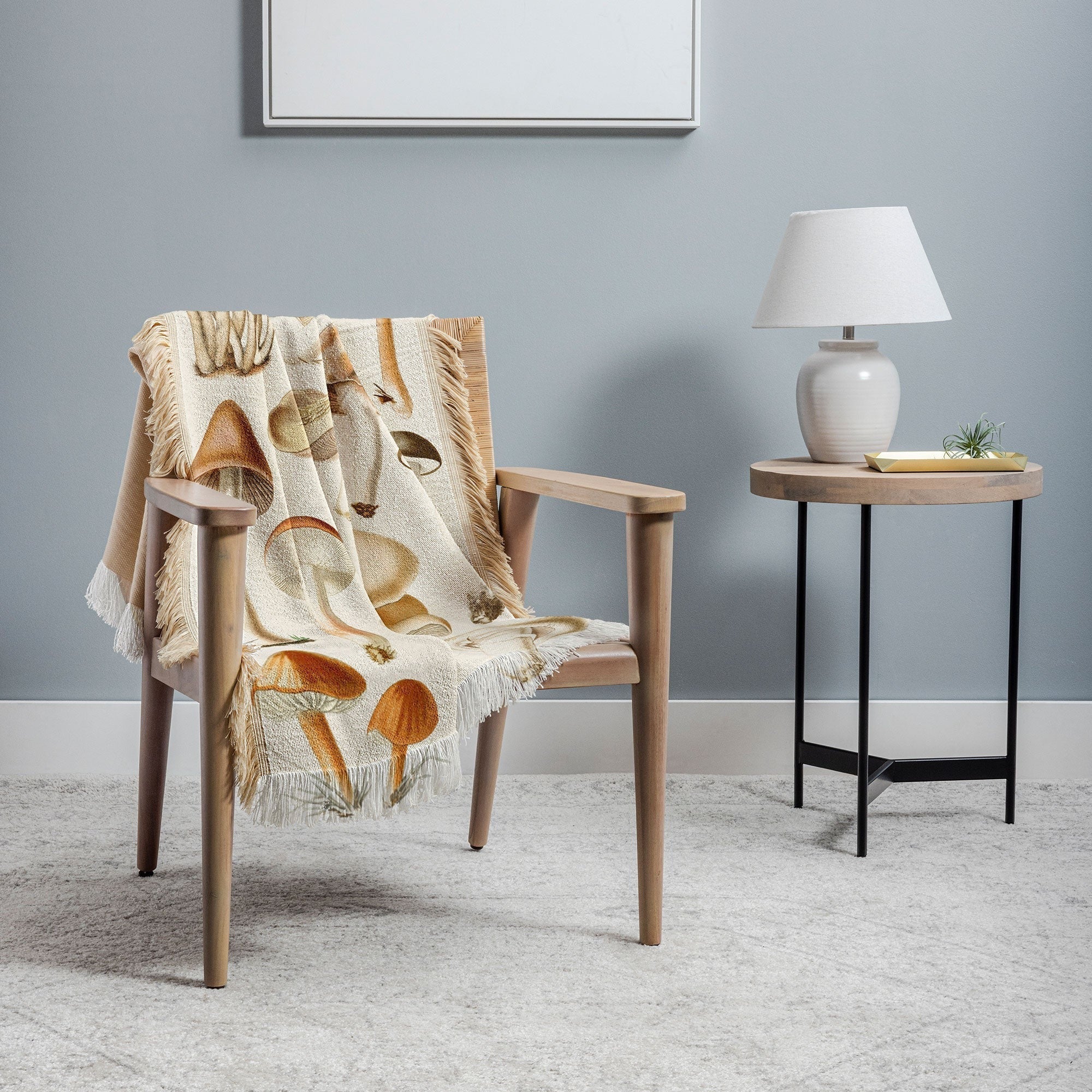 Gal Design Mushrooms Collection Throw Blanket