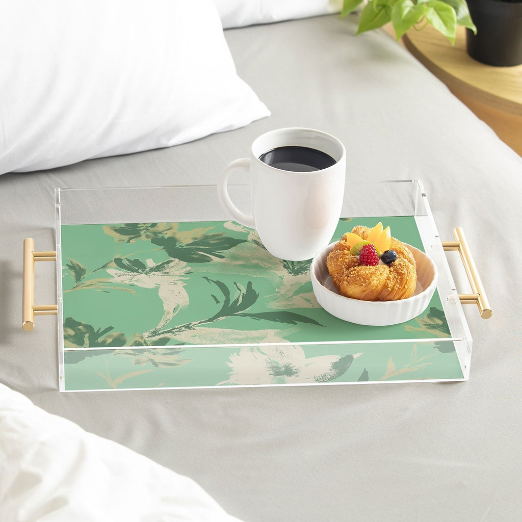 Gabriela Fuente Emma Green Acrylic Tray