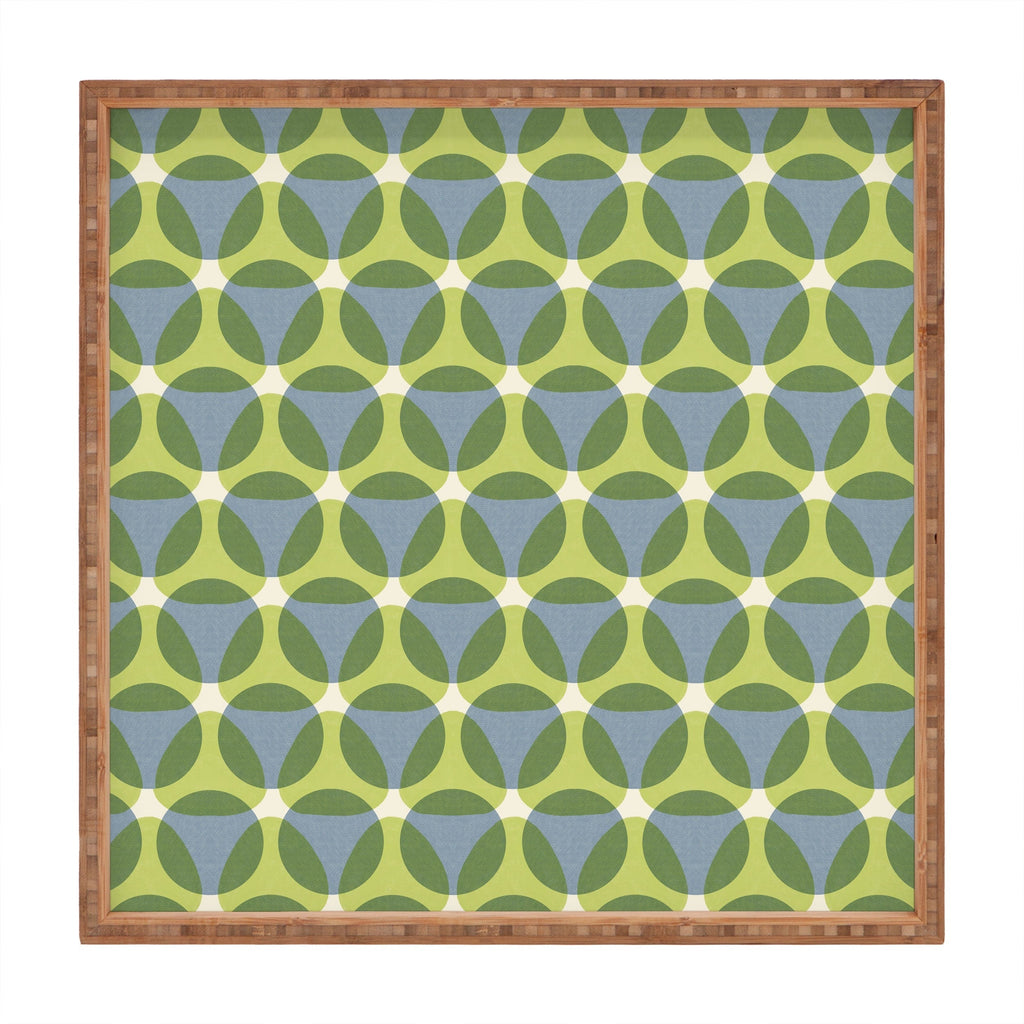 Marta Barragan Camarasa Stylish Retro Circle Square Tray