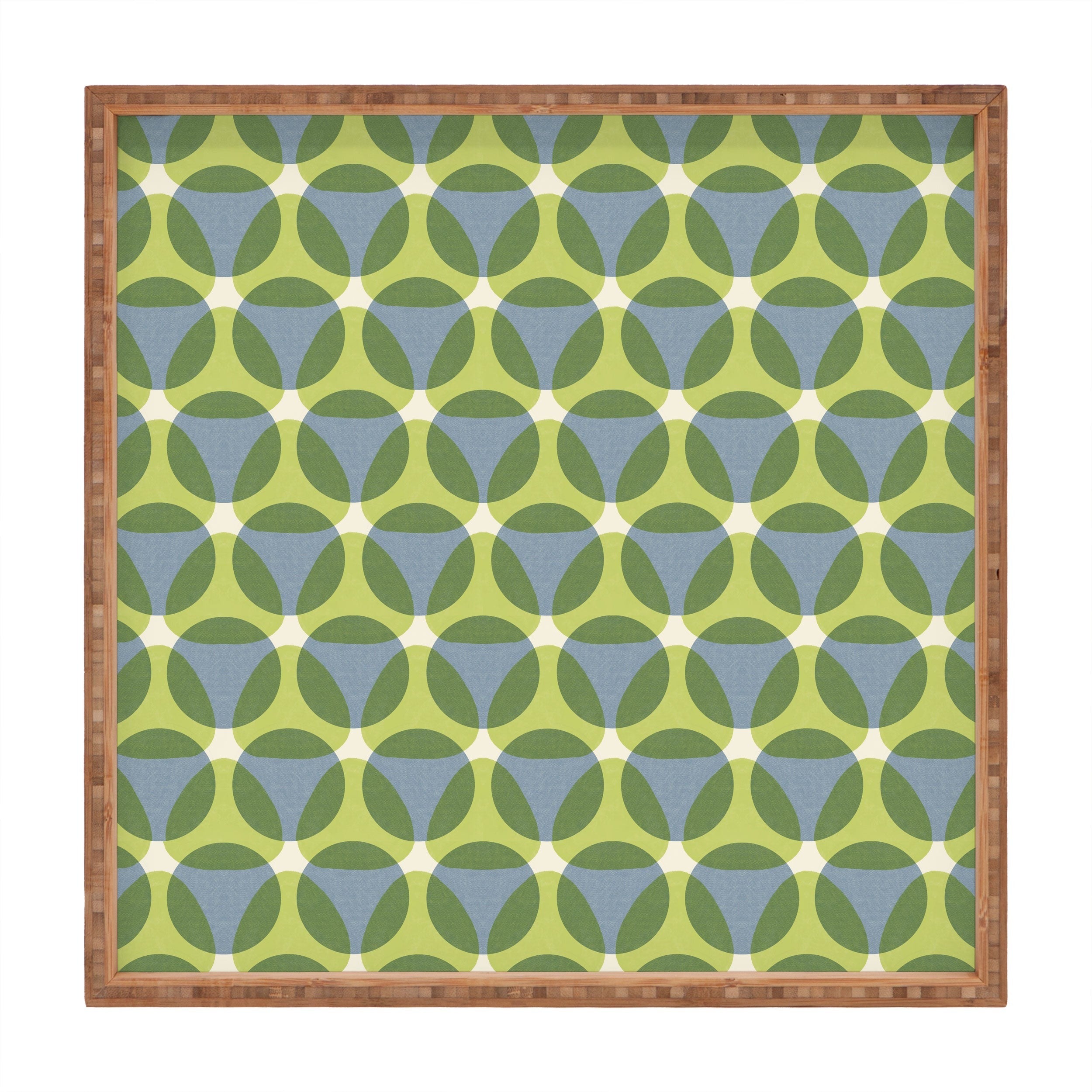 Marta Barragan Camarasa Stylish Retro Circle Square Tray
