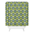 Marta Barragan Camarasa Stylish Retro Circle Shower Curtain