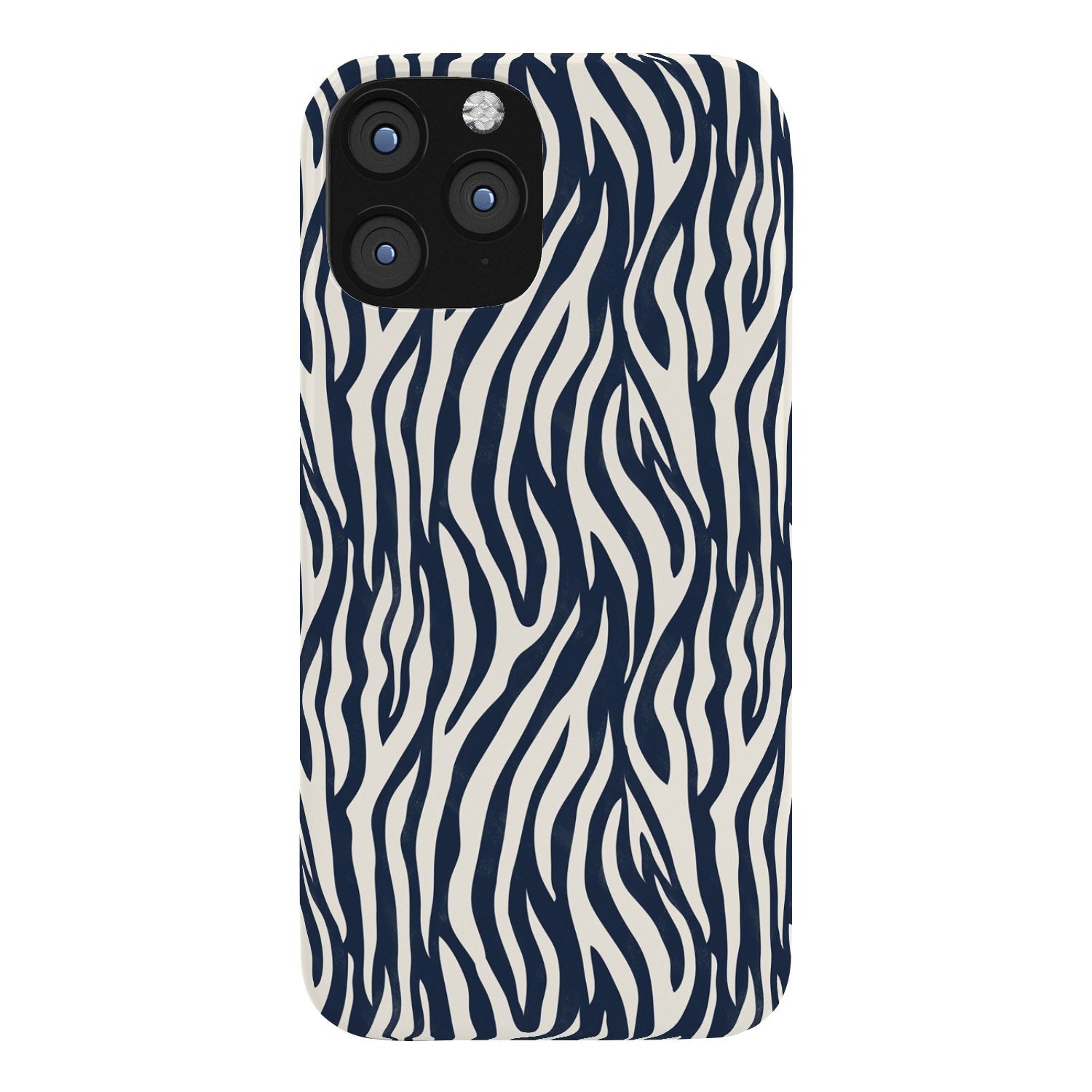 Avenie BR Navy Tiger Stripes Phone Case