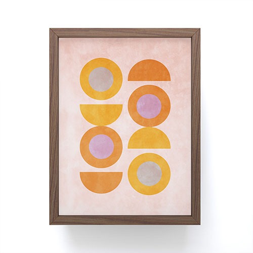 Mirimo Warm Balance Framed Mini Art Print