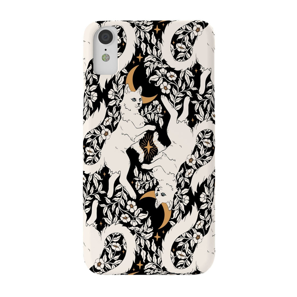 Avenie Celestial Cats Gold Phone Case