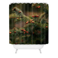 Hannah Kemp Spruce Tips Shower Curtain