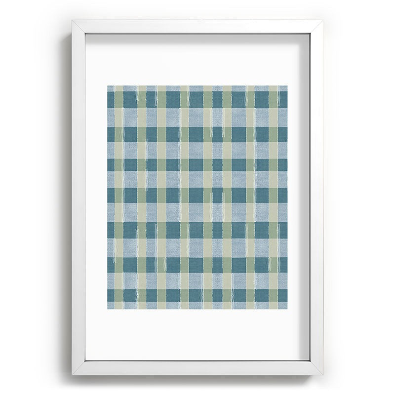 Marta Barragan Camarasa Country Style Checks Recessed Framing Rectangle