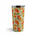 Jessica Molina Peach Pattern Travel Mug