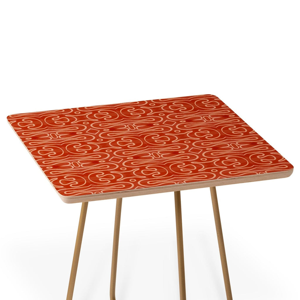 Mirimo Venexiana Burnt Orange Side Table