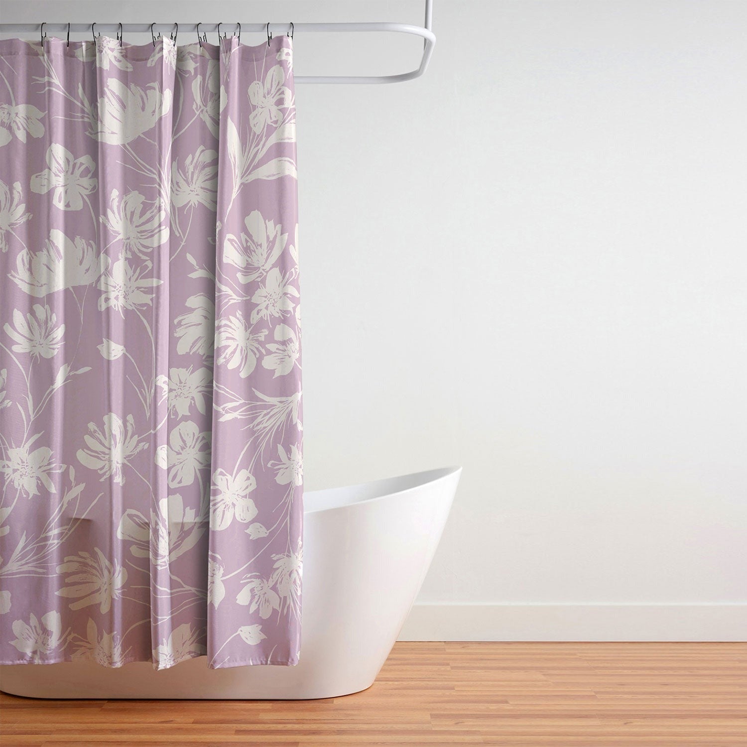 Gabriela Fuente Martine Lilac Shower Curtain