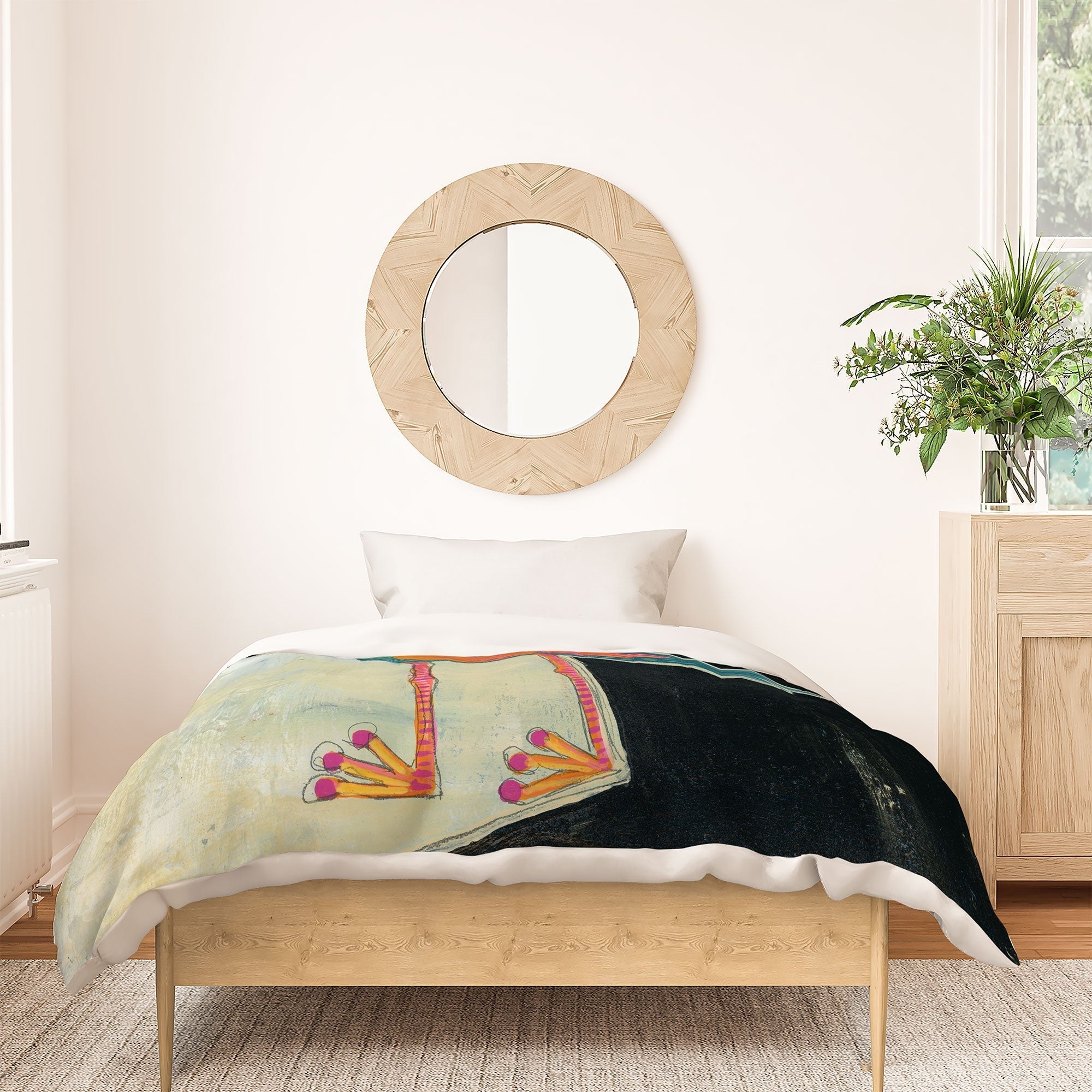 Sophia Buddenhagen On Patrol Duvet Cover