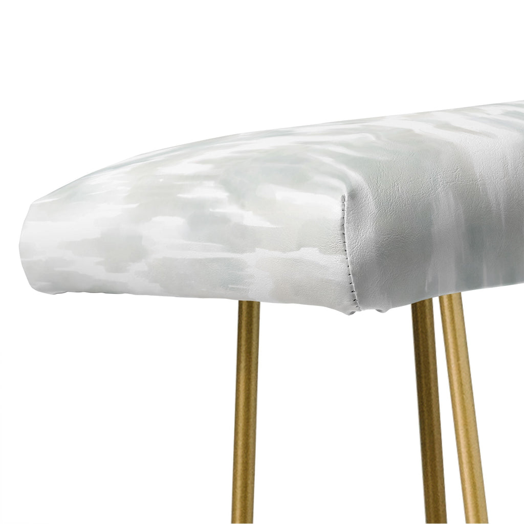 Jacqueline Maldonado Watercolor Wood Grain Bench