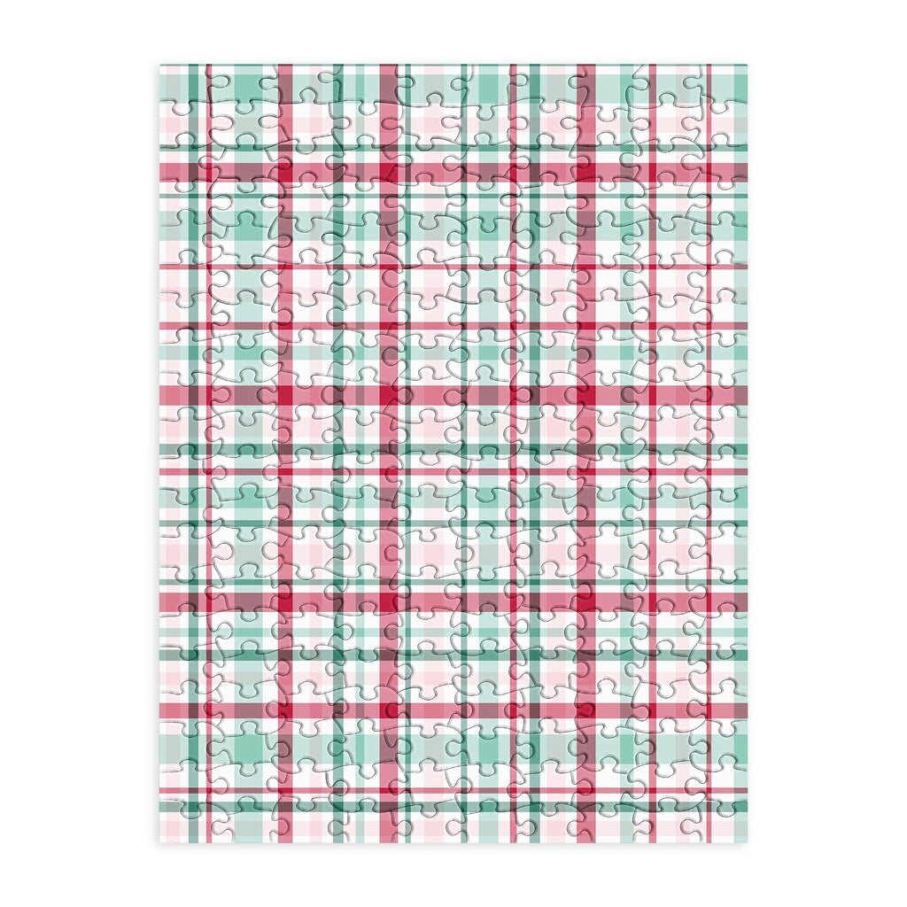 Lisa Argyropoulos Merry Vintage Plaid Puzzle