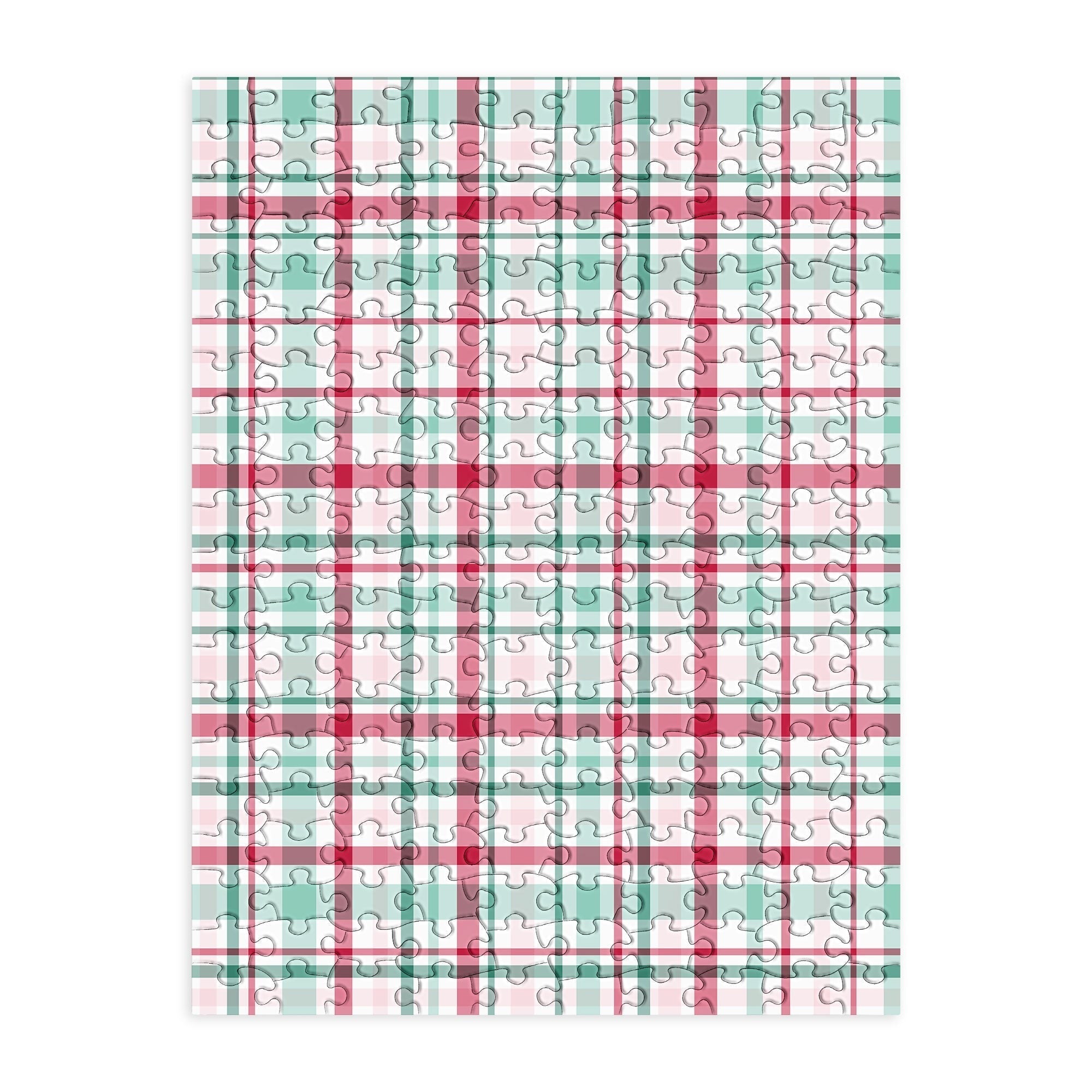 Lisa Argyropoulos Merry Vintage Plaid Puzzle