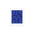 Camilla Foss Blue Pebble Art Print