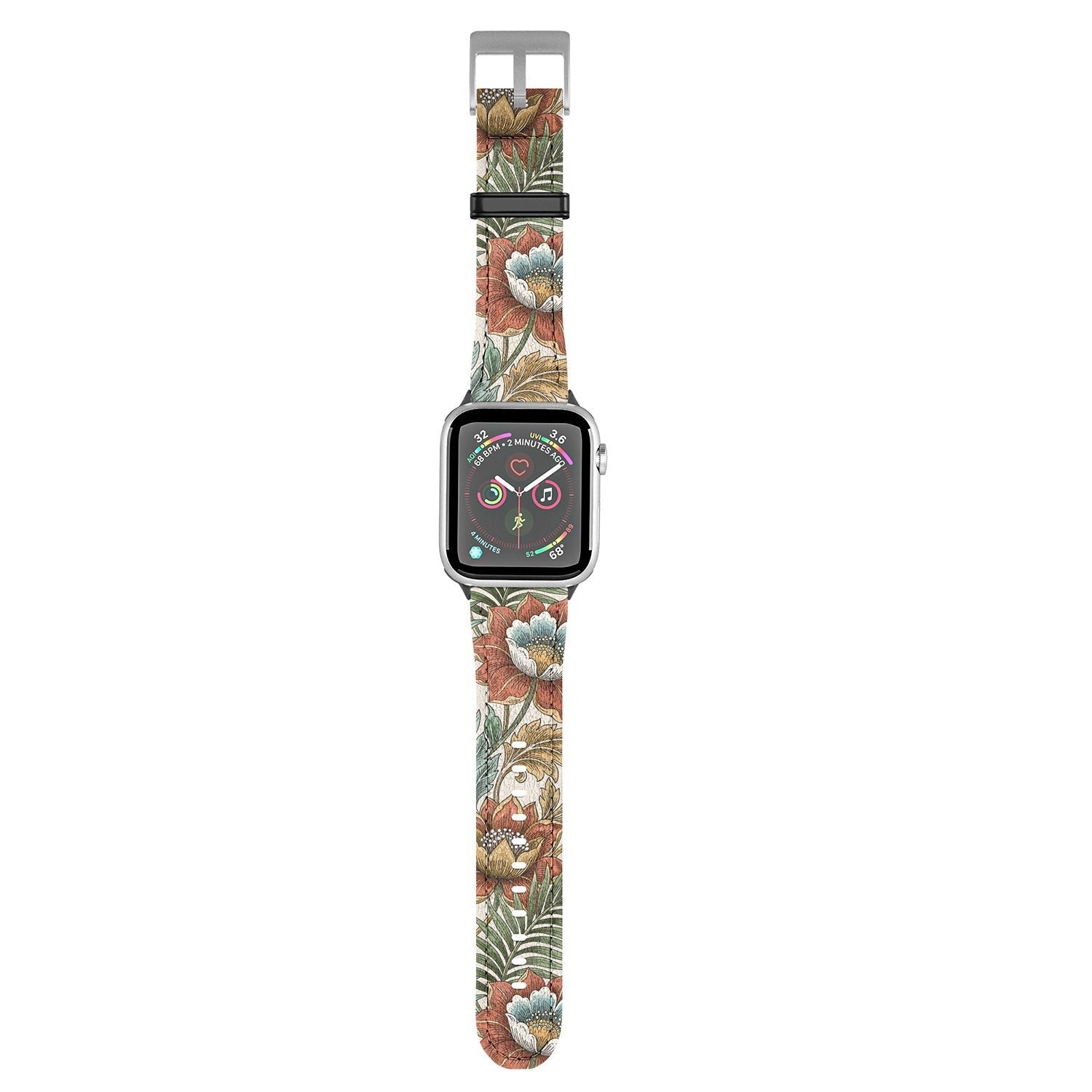 Marta Barragan Camarasa Retro Jungle Garden Apple Watch Band