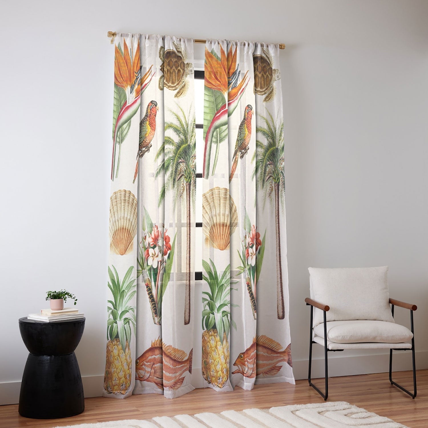 Gal Design Hawaii Collection Sheer Non Repeat