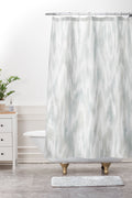 Jacqueline Maldonado Watercolor Wood Grain Shower Curtain And Mat