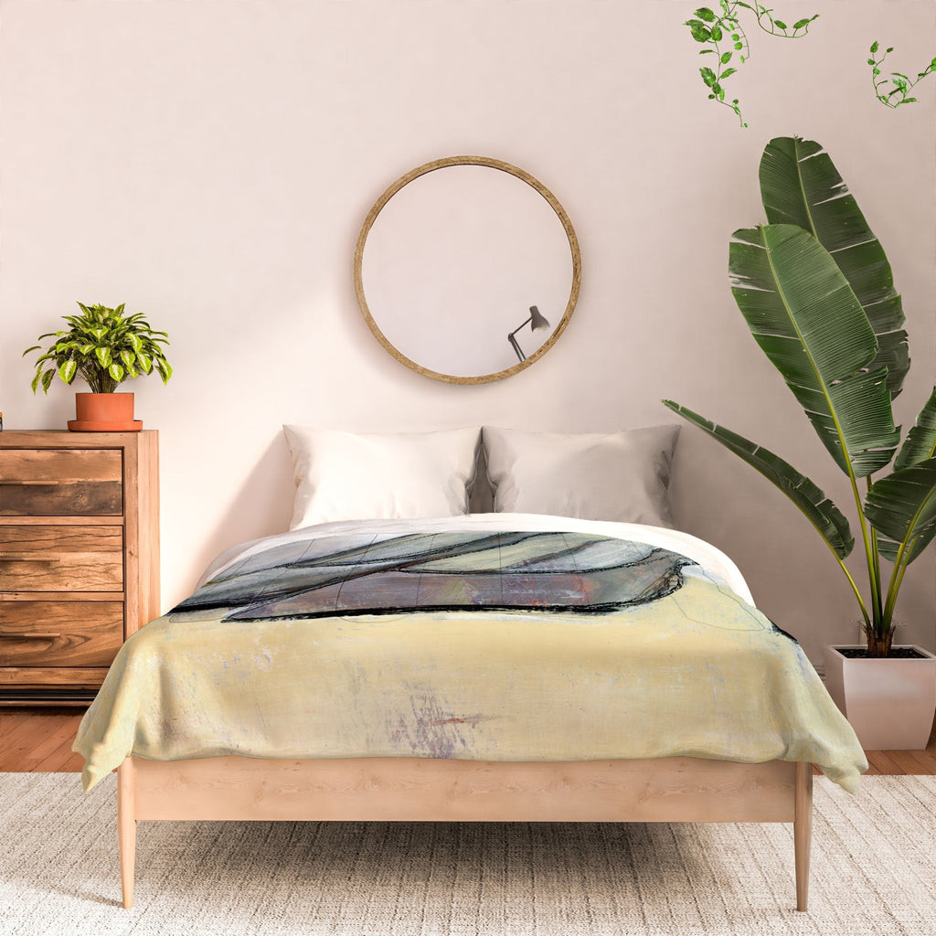 Sophia Buddenhagen Grey Stiletto Comforter