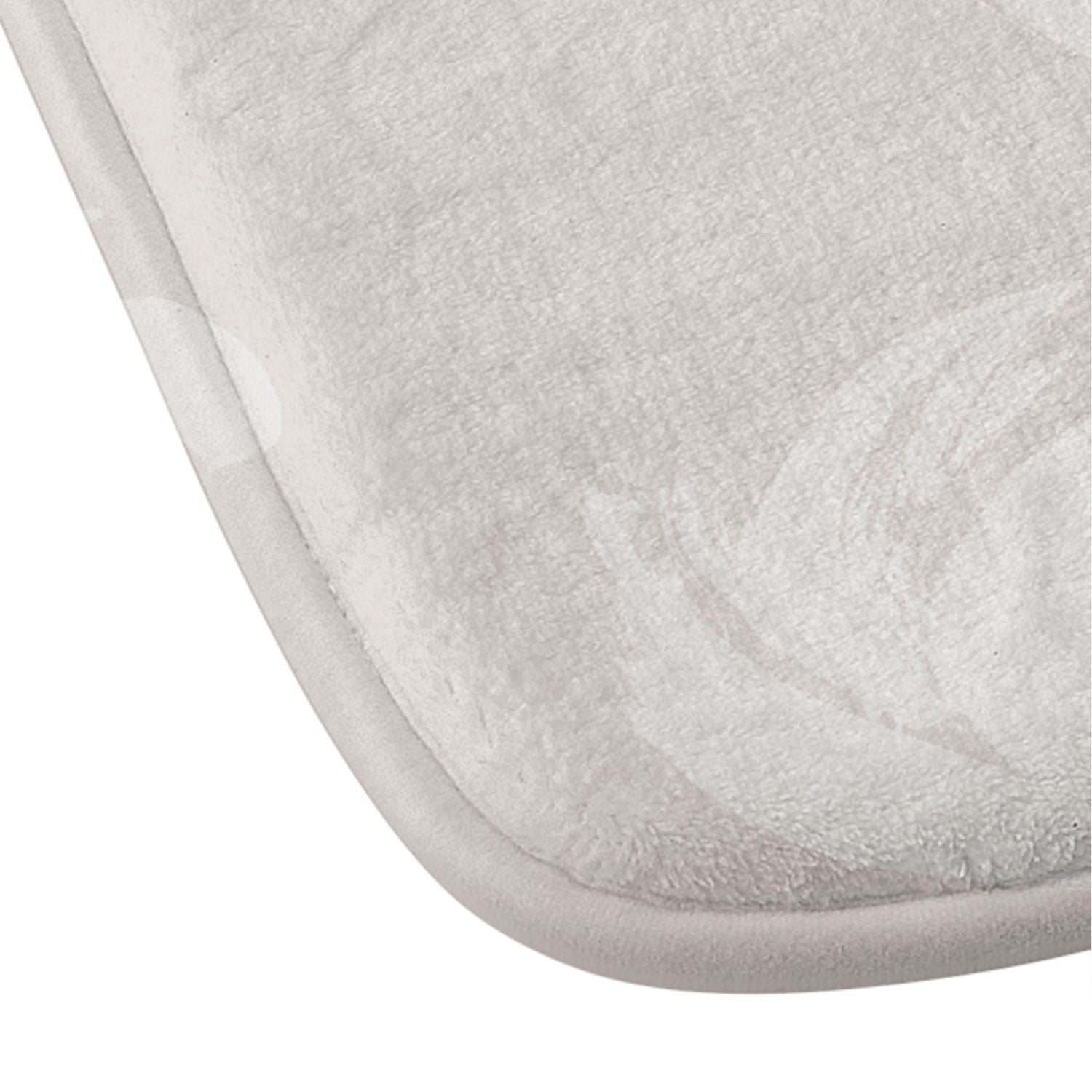 Gabriela Fuente Martine Neutral Memory Foam Bath Mat