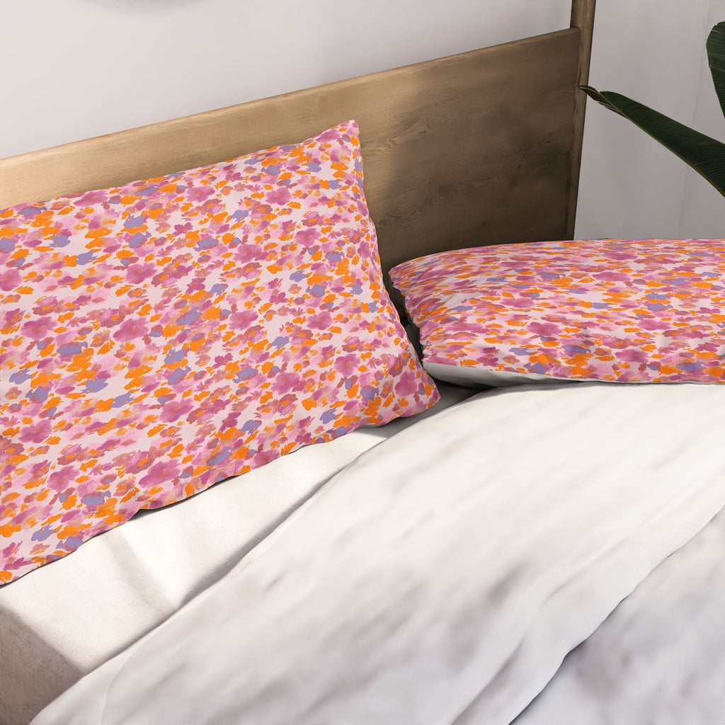 Gabriela Fuente Day Dreaming Watercolor Pink Pillow Shams