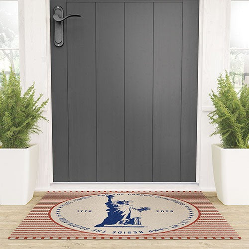 DENY Designs Life Liberty Welcome Mat