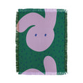 Camilla Foss Pebbles and Rabbit Throw Blanket