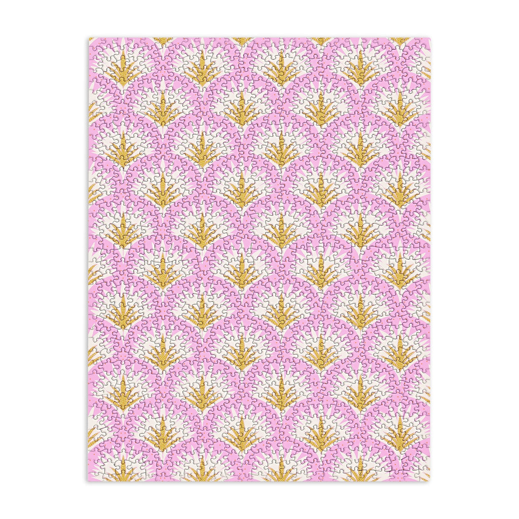 Jennifer Labre Pink Palmetto Puzzle