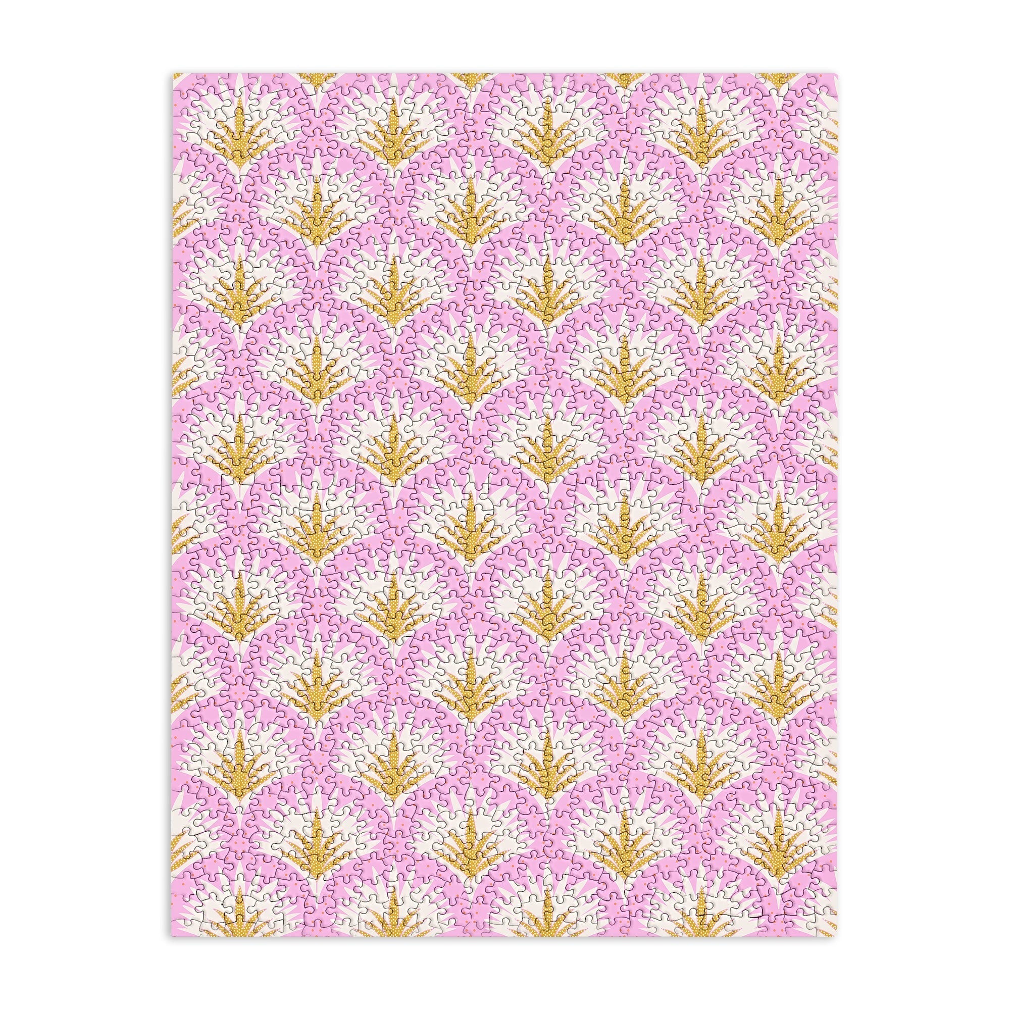 Jennifer Labre Pink Palmetto Puzzle