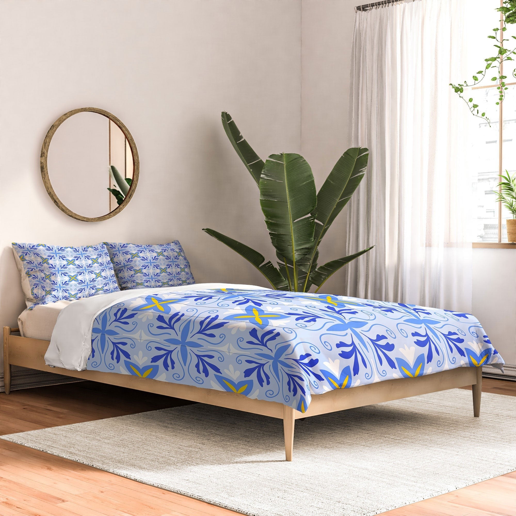 Design by Spark Dolce Vita Flourish Tile Comforter
