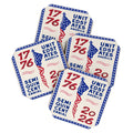 DENY Designs Retro 76 26 Coaster Set