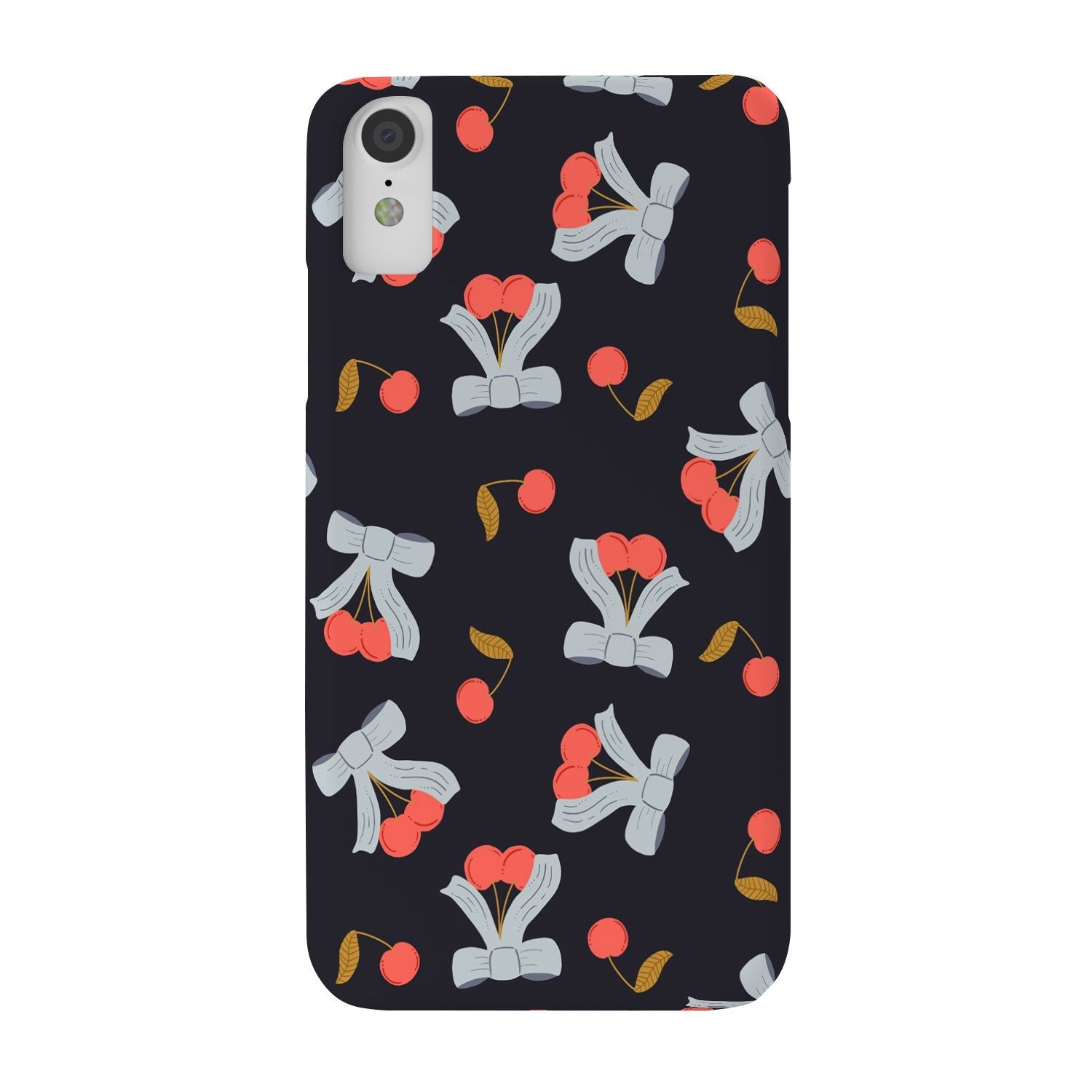 Jennifer Labre Cherries and Bows Phone Case