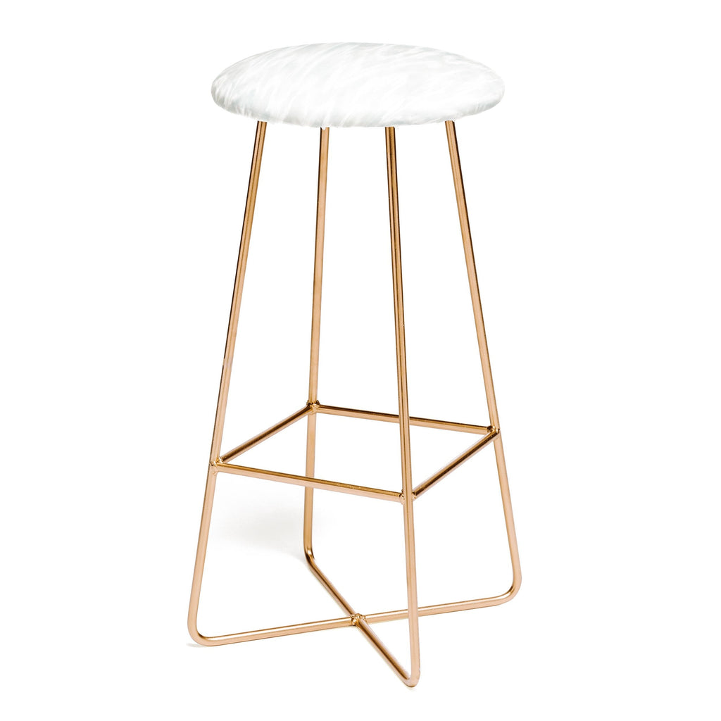 Jacqueline Maldonado Watercolor Wood Grain Bar Stool