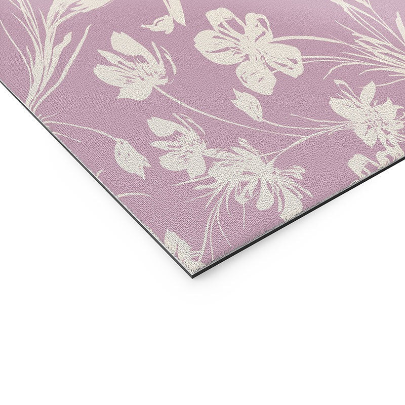 Gabriela Fuente Martine Lilac Welcome Mat
