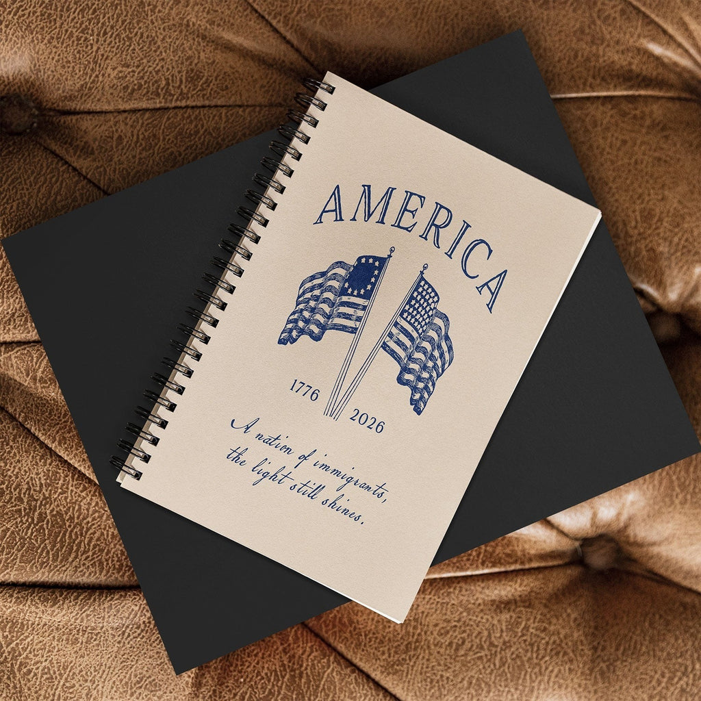 DENY Designs America250 Spiral Notebook