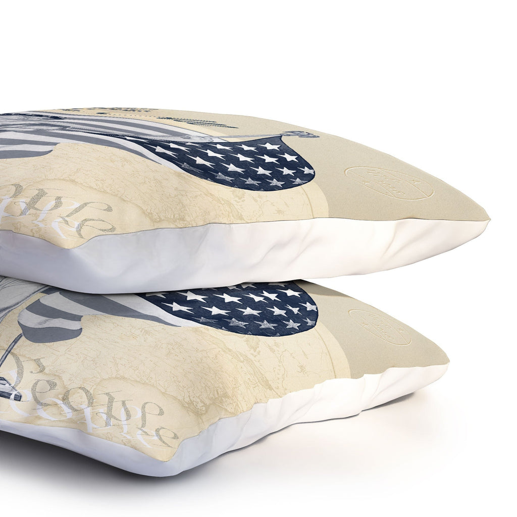 DENY Designs Liberty and Justice Woman Pillow Shams