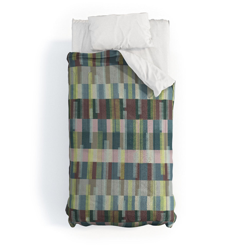 Marta Barragan Camarasa Dynamic Linear Blocks Comforter